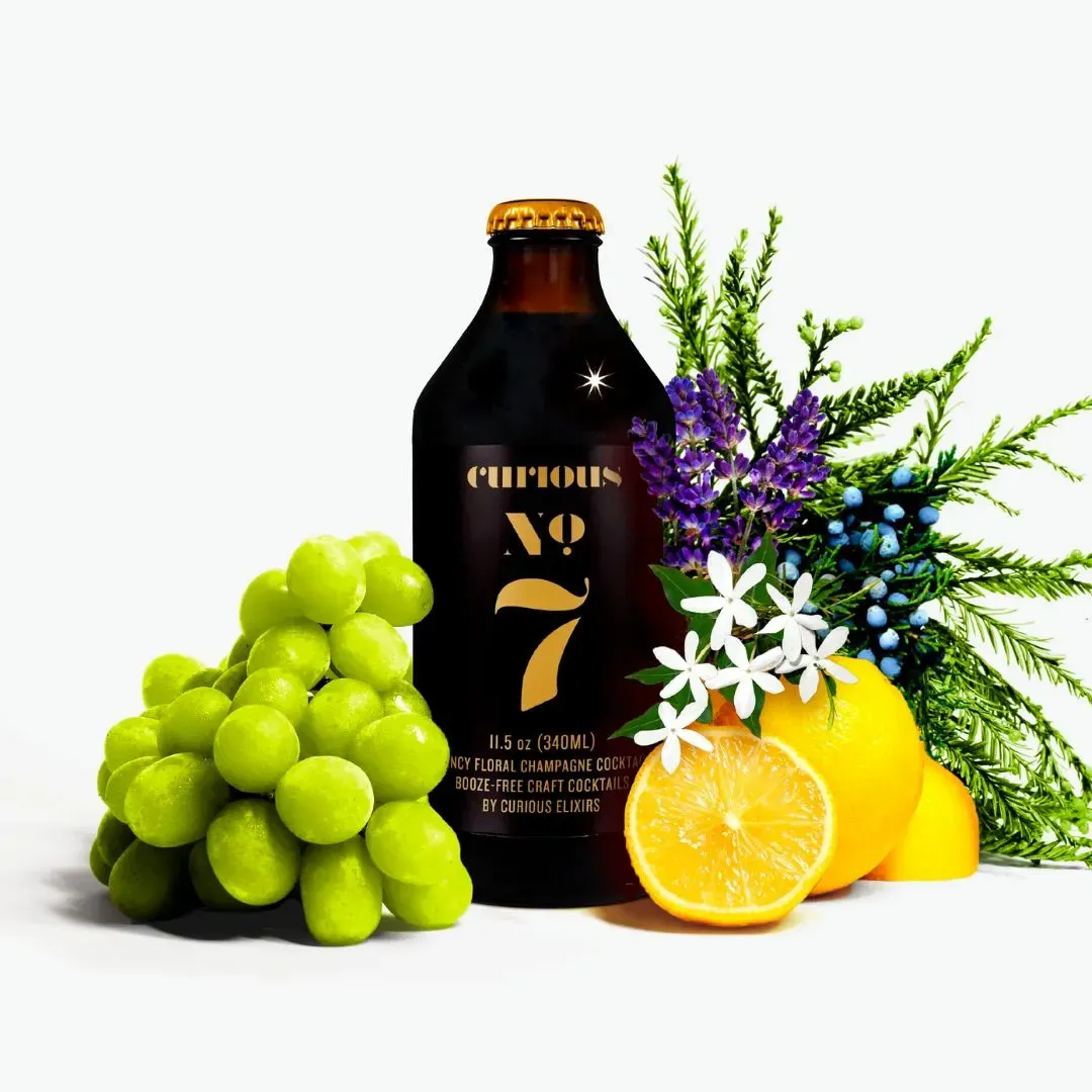 Curious Elixir No. 7 Booze-Free Cocktails (12 bottles)