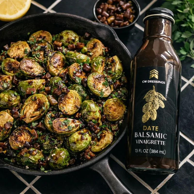 Date Balsamic Vinaigrette Marinade & Salad Dressing