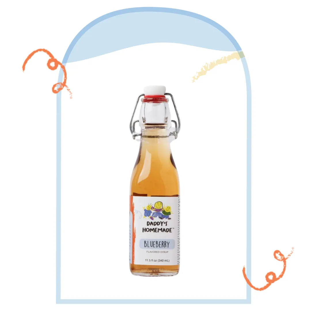 Blueberry Natural Flavored Syrup 6oz
