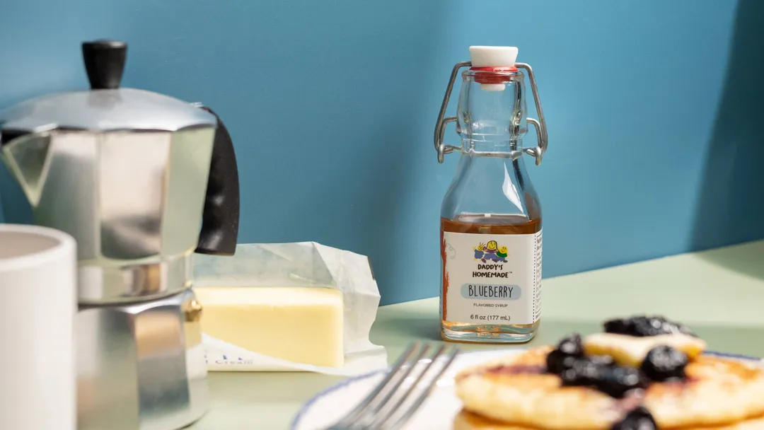 Blueberry Natural Flavored Syrup 6oz