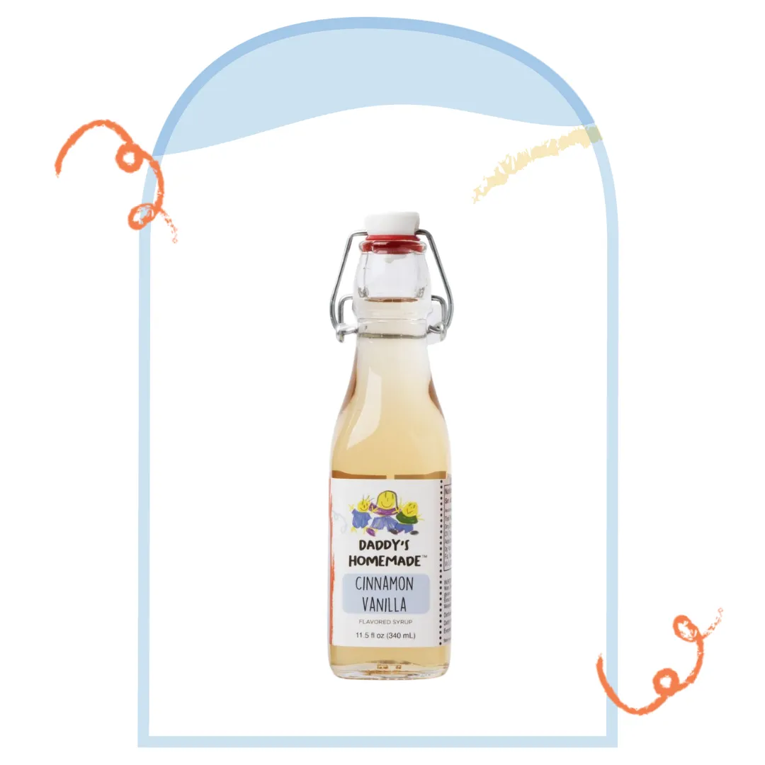 Cinnamon Vanilla Natural Flavored Syrup 6oz
