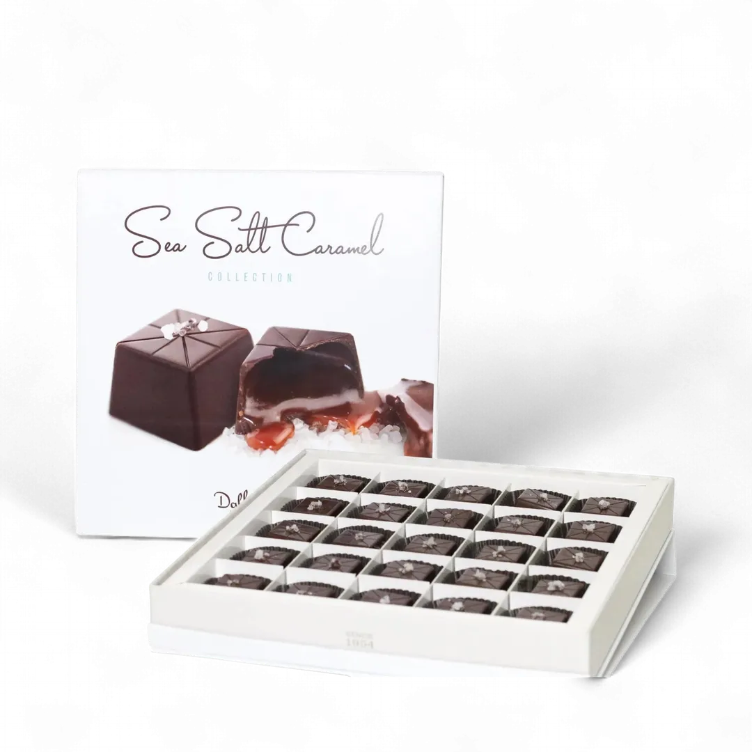 25 Piece Sea Salt Dark Chocolate Gift Box