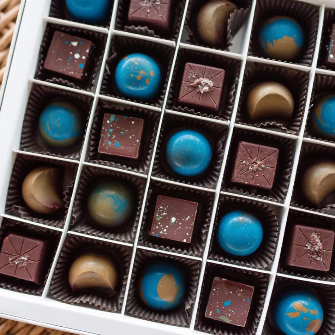 25 Piece Vegan Chocolate Box