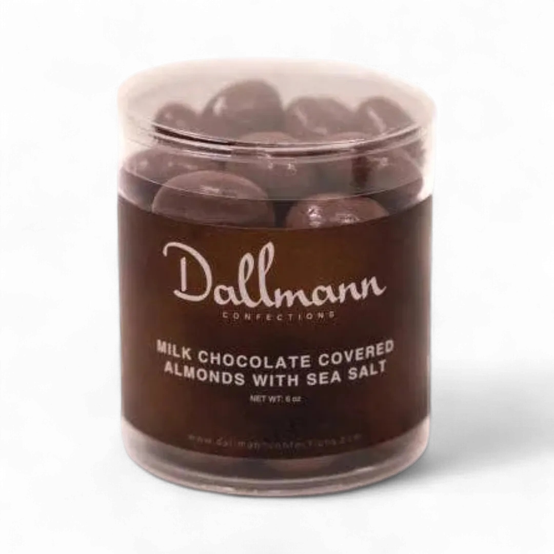 6oz Milk Chocolate Covered Almonds with Sea Salt
