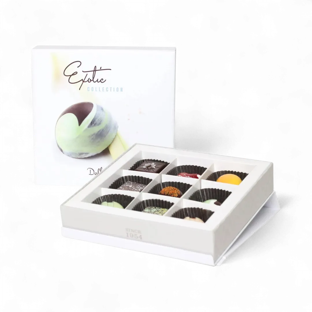 9 Piece Exotic Chocolate Gift Box