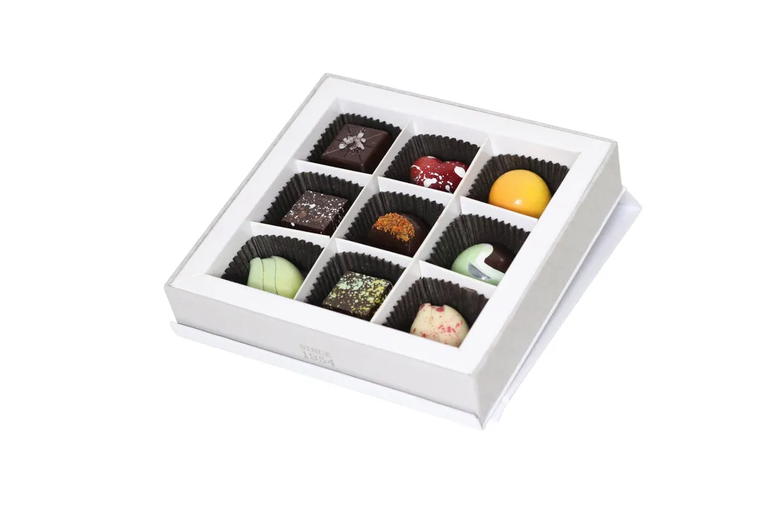9 Piece Exotic Chocolate Gift Box