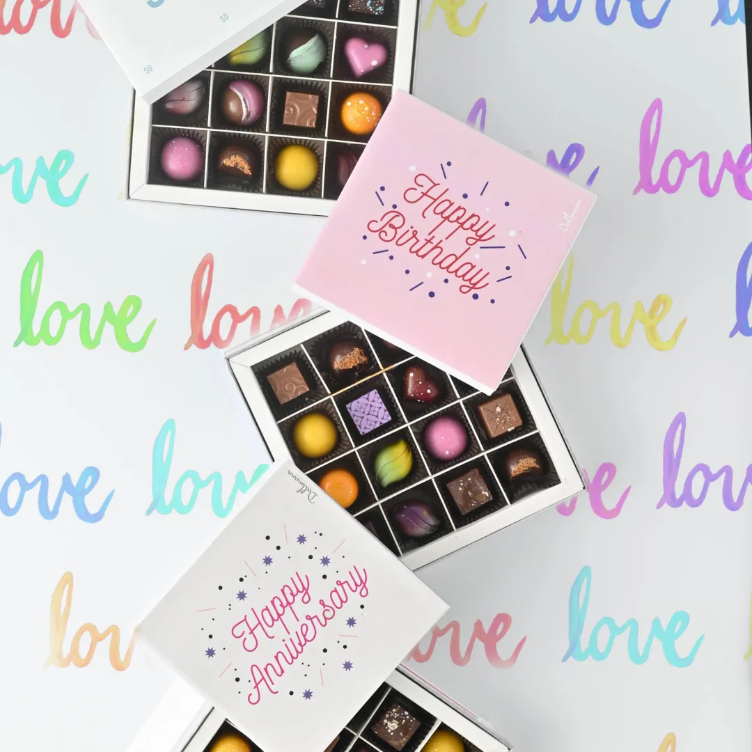 9 Piece Thank You Chocolate Gift Box