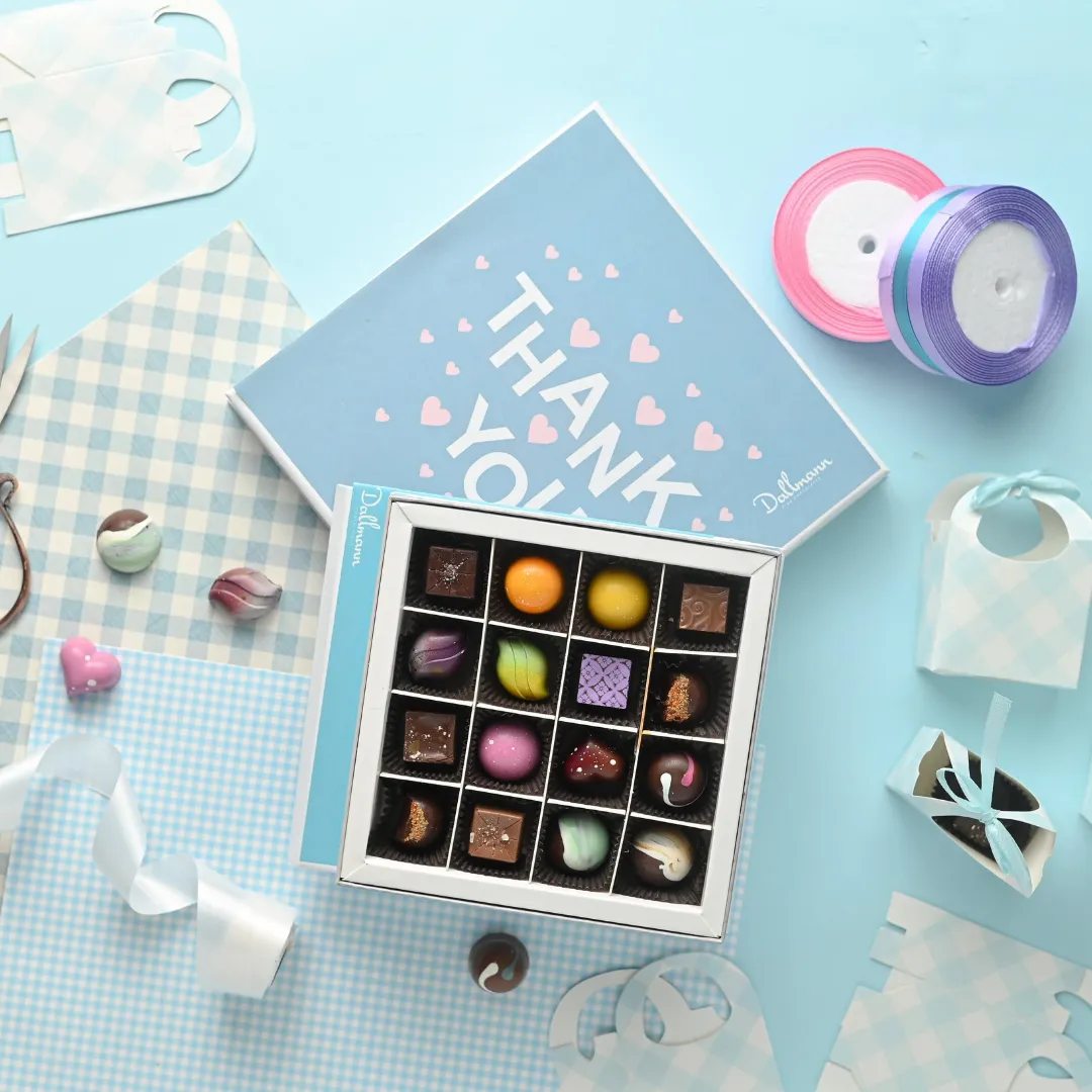 9 Piece Thank You Chocolate Gift Box