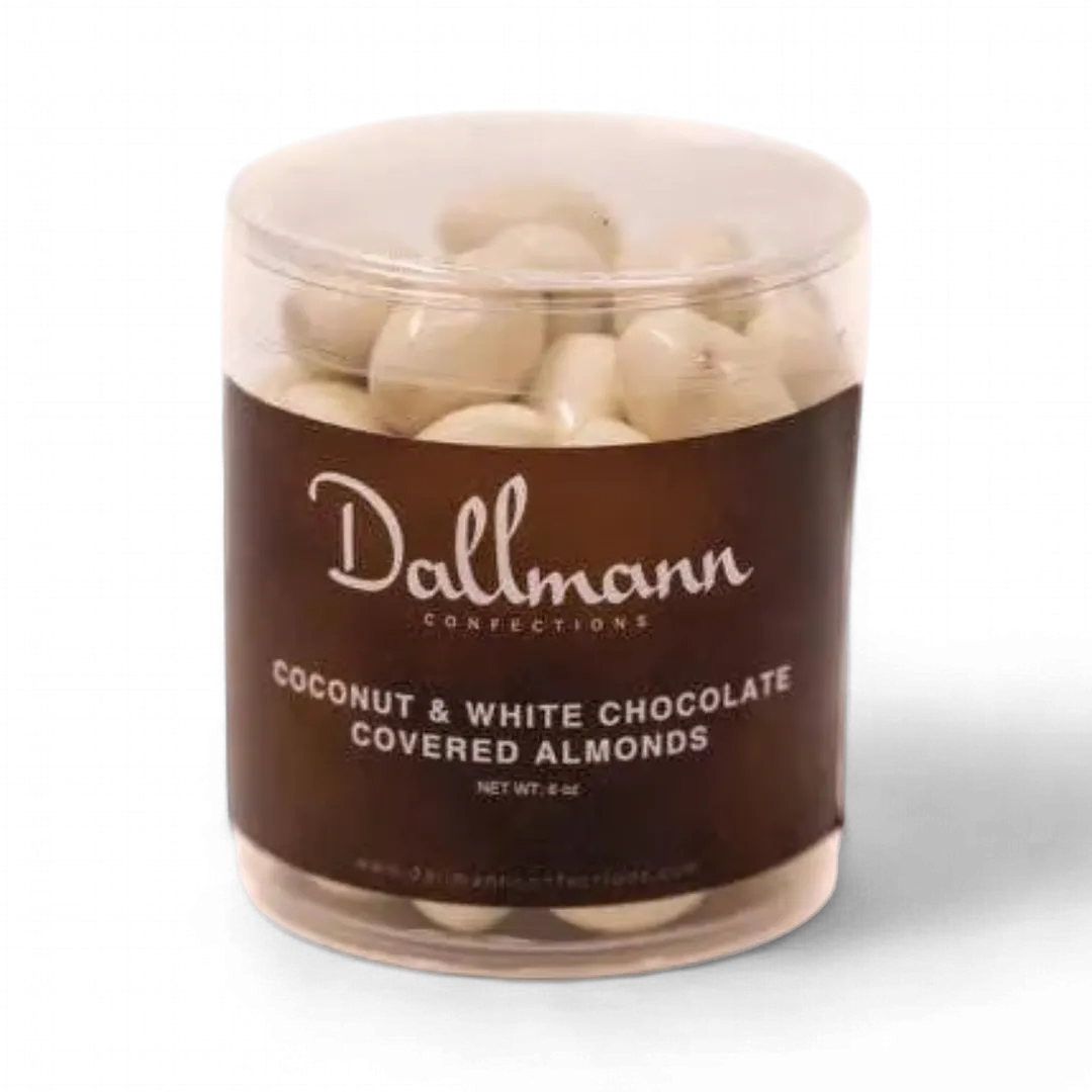 White Chocolate & Coconut Covered Almonds