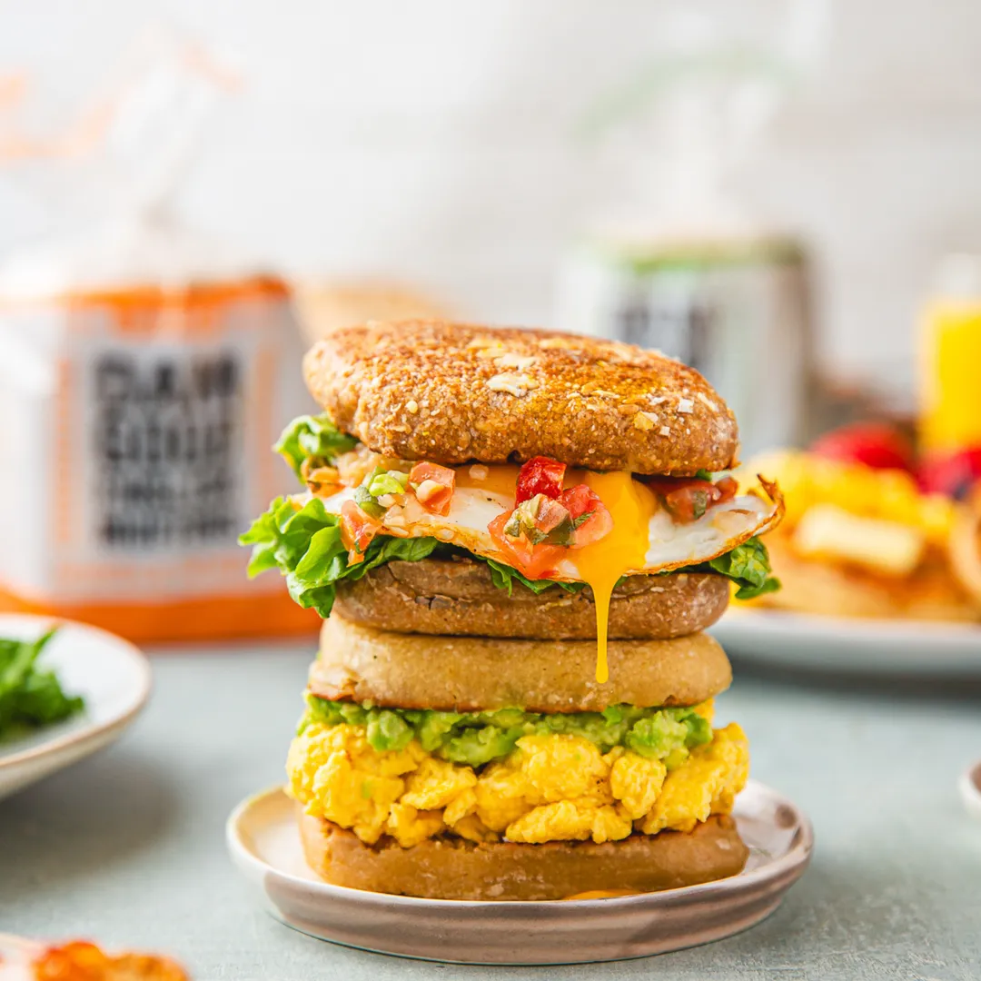 "Whole Wheat" Sourdough English Muffins