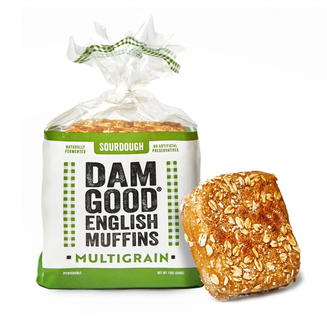 "Multigrain" Sourdough English Muffins