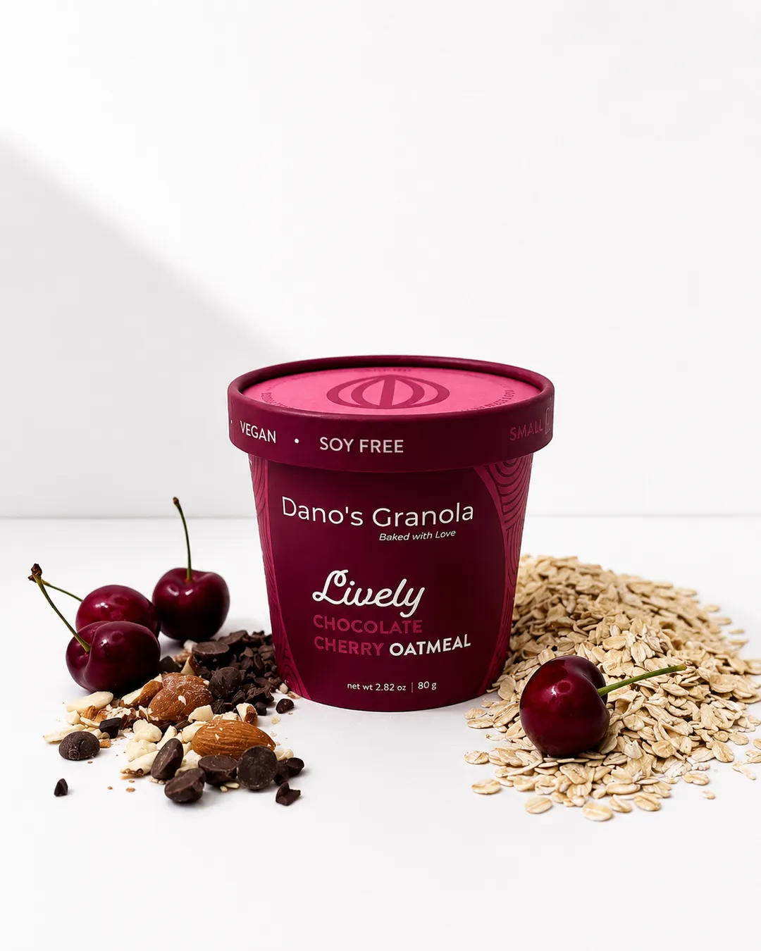 Lively Chocolate Cherry Instant Oatmeal