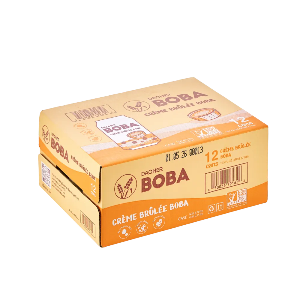 Daoher Crème Brûlée BOBA (limited edition)
