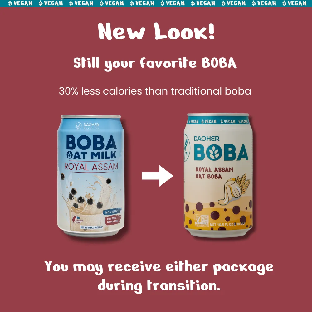 Daoher Royal Assam Oat BOBA (vegan)