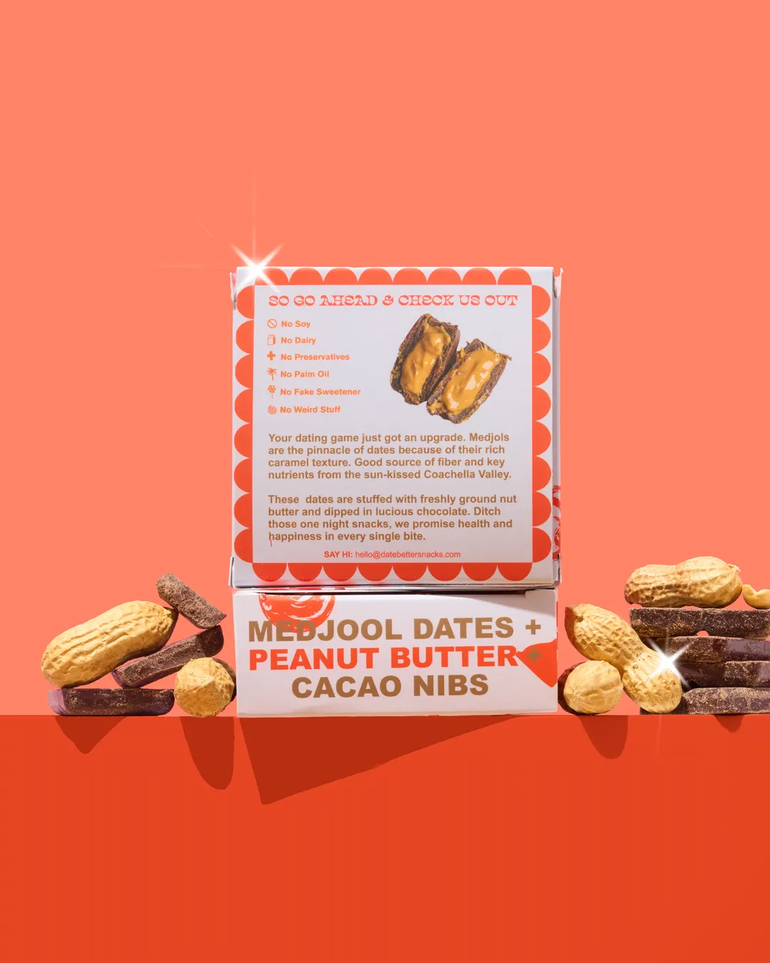 Peanut Butter Crunch – Chocolate Covered Dates