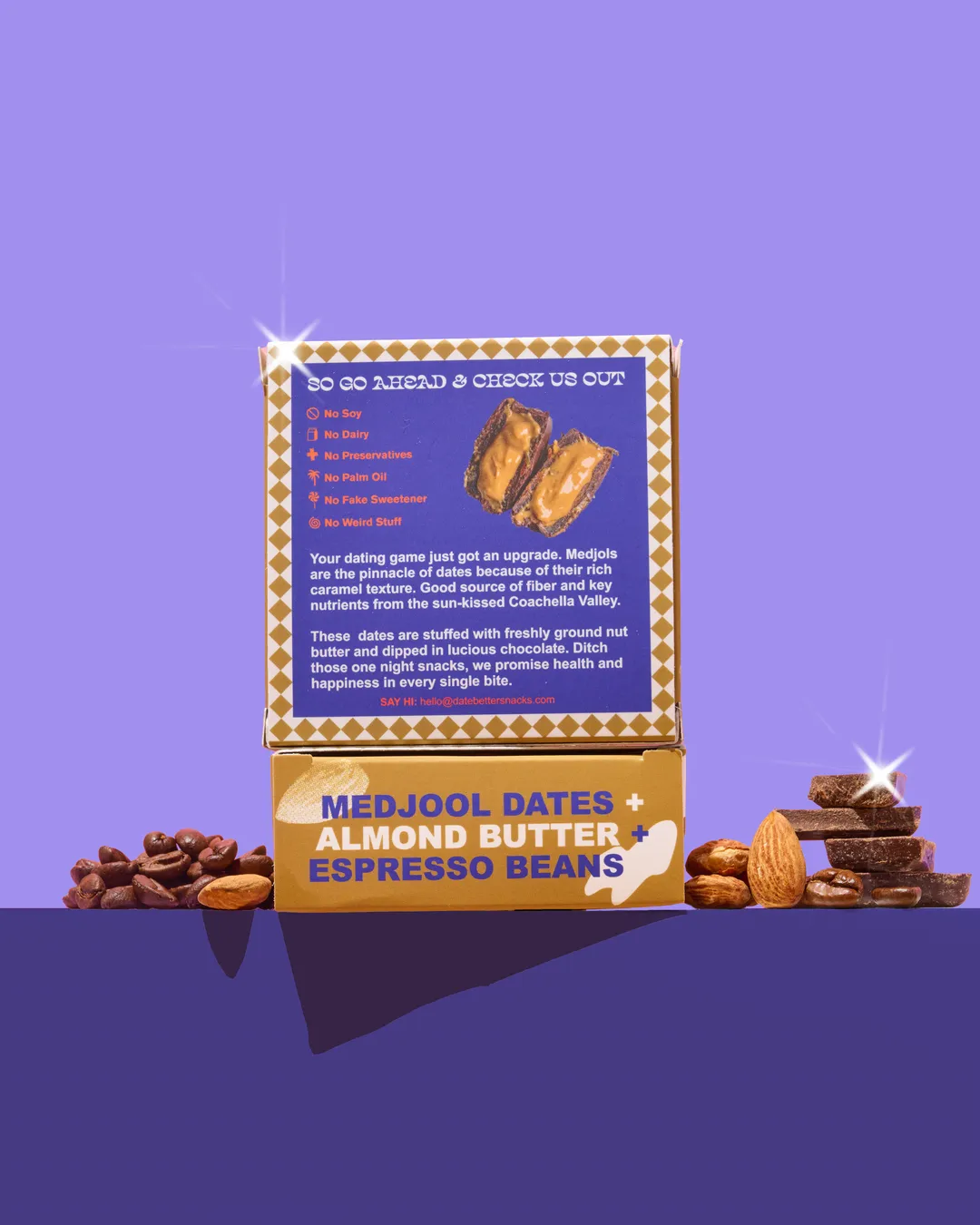 Almond Java Crunch – Chocolate Covered Dates