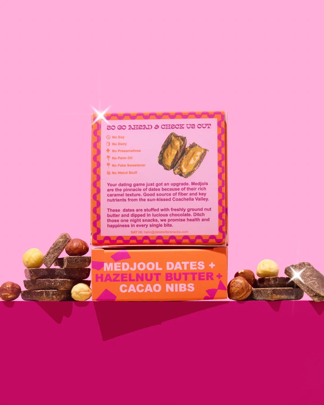 Hazelnut Praline – Chocolate Covered Dates