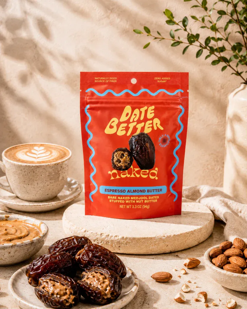 Naked Dates- Almond Espresso Butter