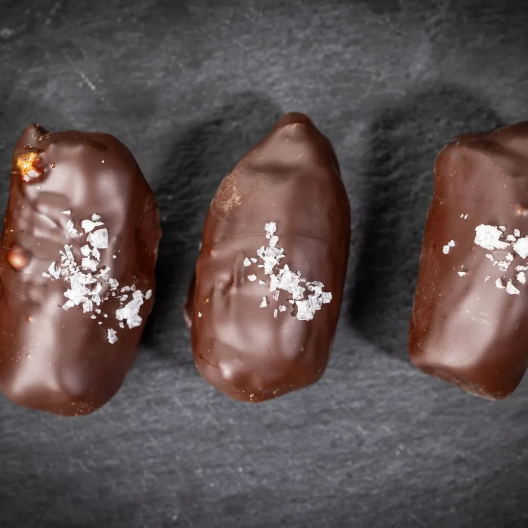 Almond Java Crunch – Chocolate Covered Dates