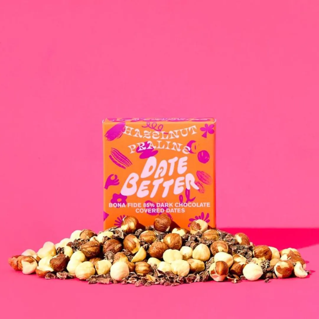 Hazelnut Praline – Chocolate Covered Dates