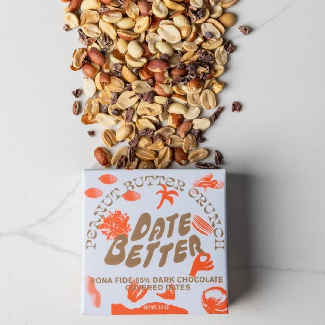 Peanut Butter Crunch – Chocolate Covered Dates