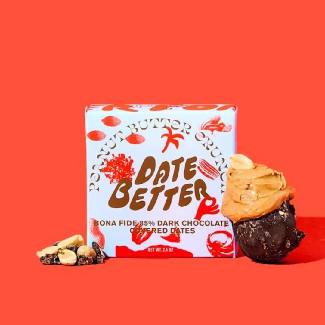 Peanut Butter Crunch – Chocolate Covered Dates