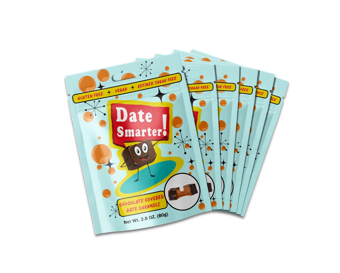 Chocolate Covered Date Caramels