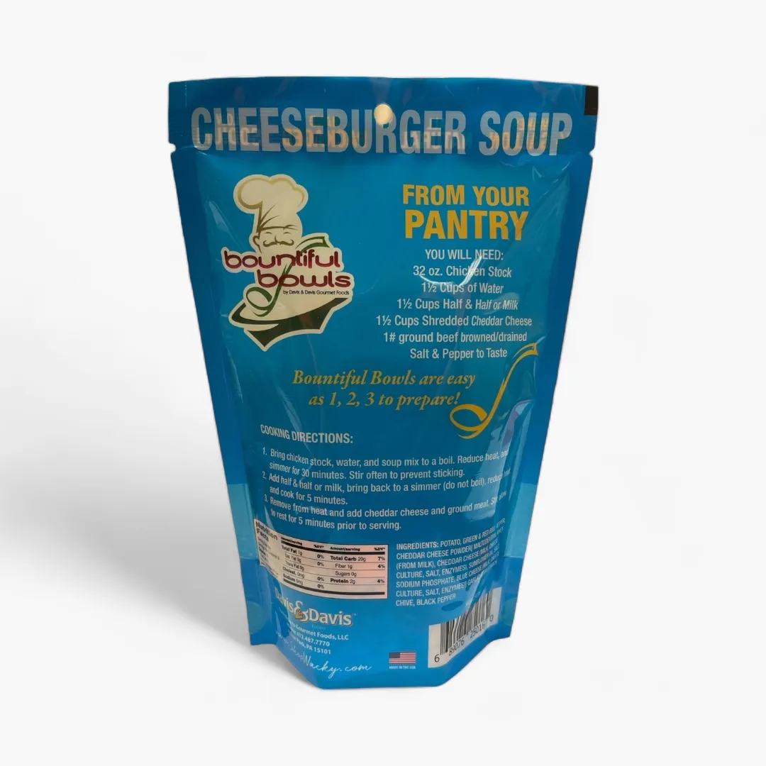 Cheeseburger Bountiful Bowl Soup Mix