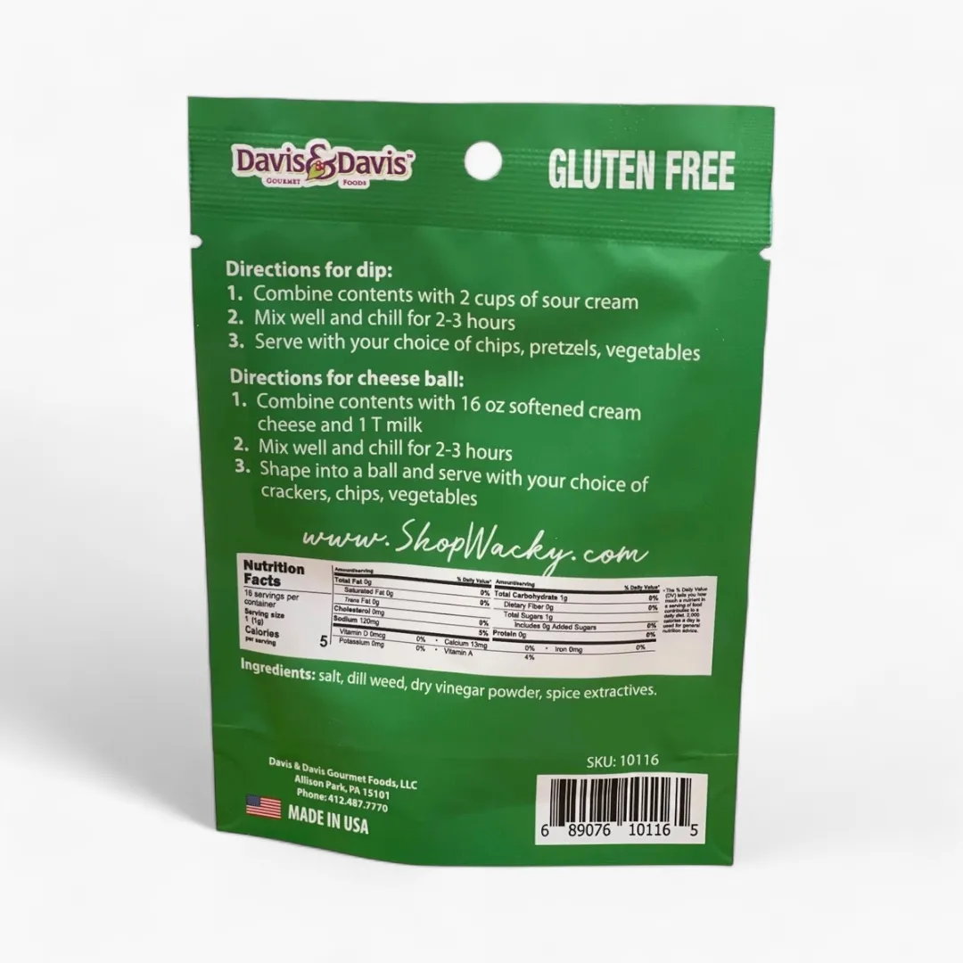 Dill Pickle Dip Mix - .8oz