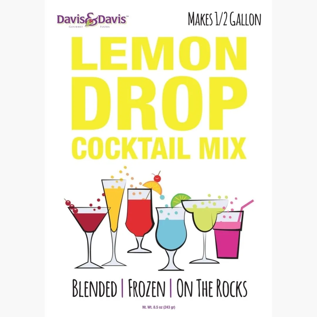 Lemon Drop Cocktail Mix - Makes 1/2 Gallon