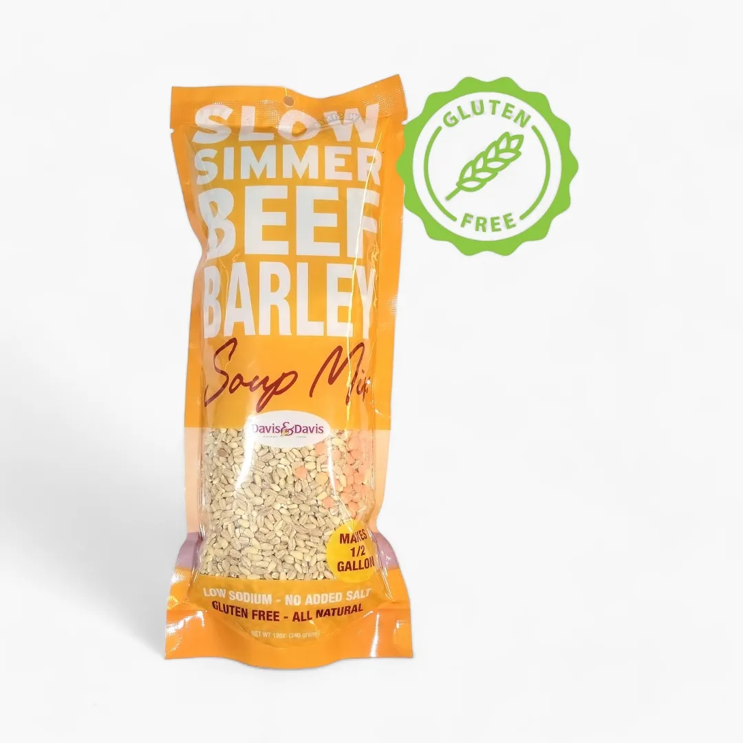 Slow Simmer Beef Barley Soup Mix - 12 oz