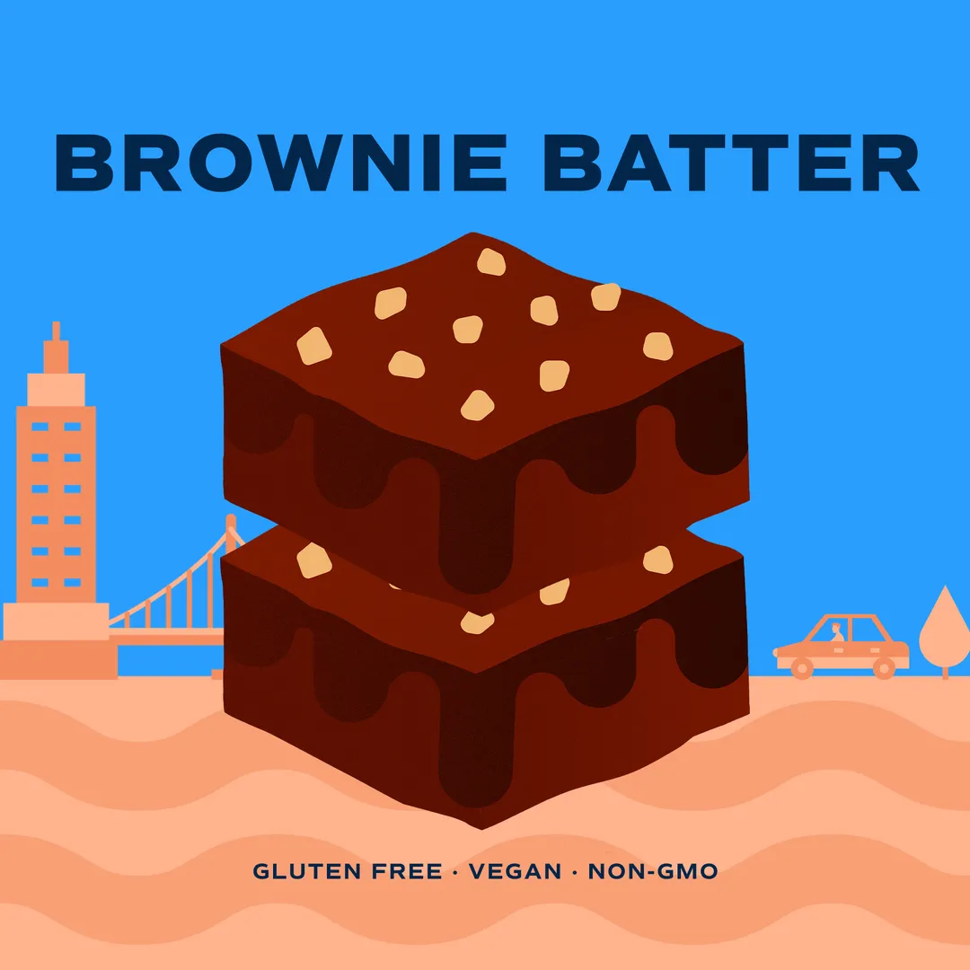 Brownie Batter Protein Balls- Case of 8 Single Serve Packs