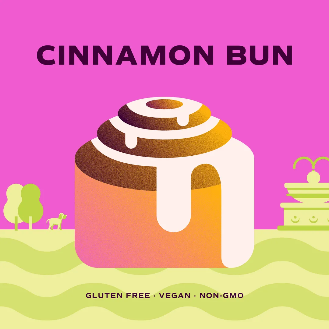 Cinnamon Bun Protein Balls- Case of 8 Single Serve Packs