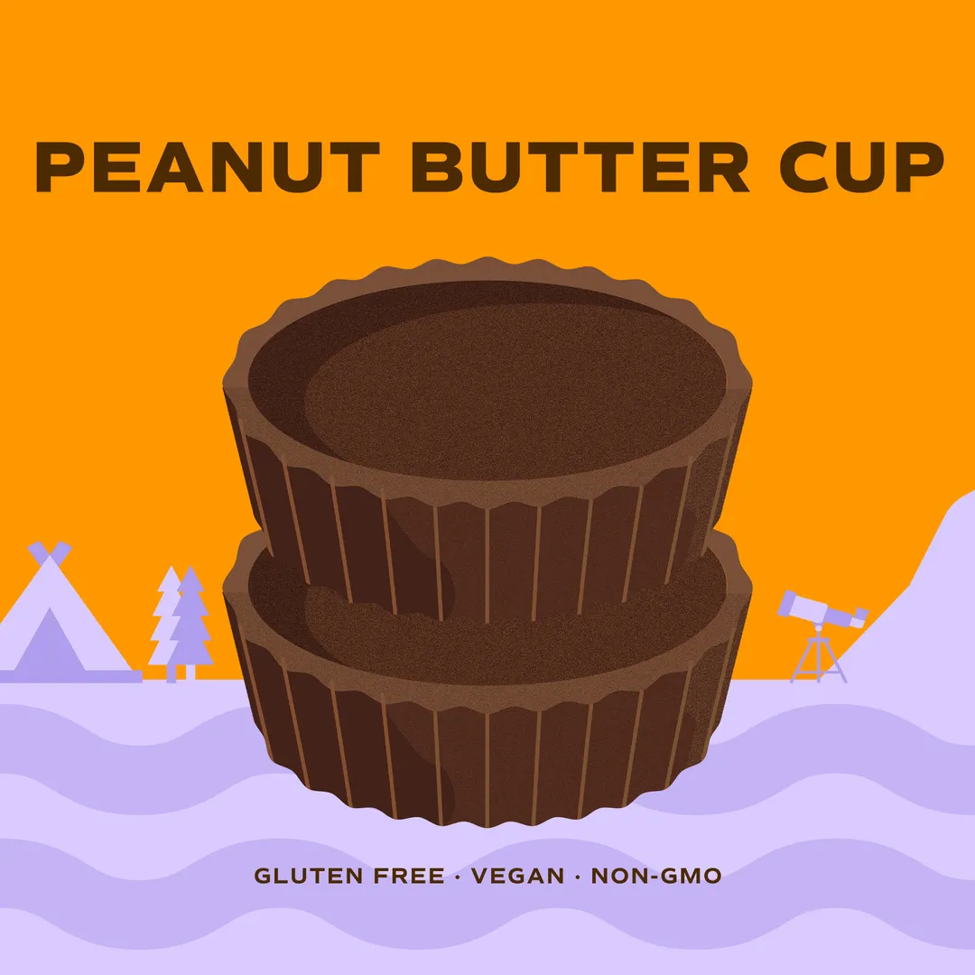 Peanut Butter Cup Protein Balls- Case of 8 Single Serve Pack