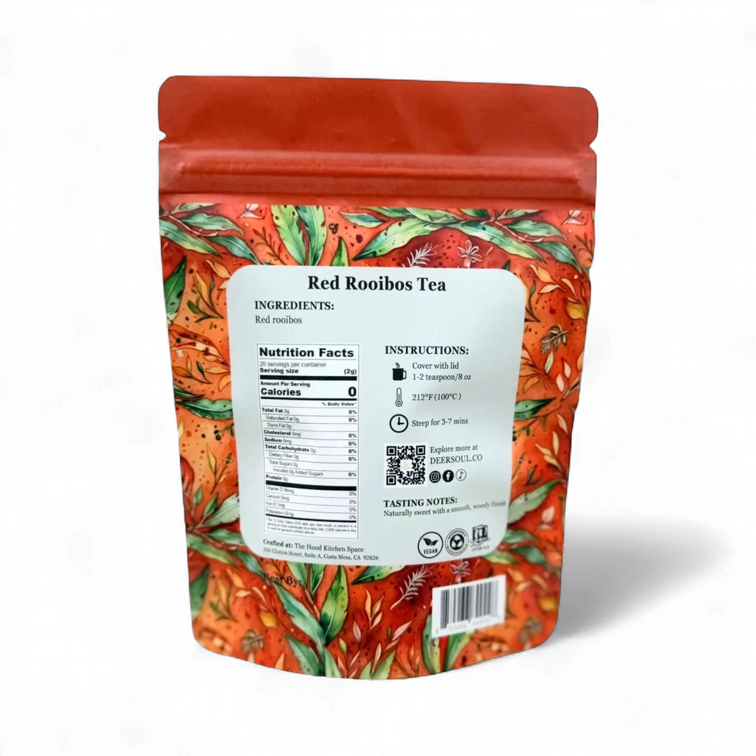 Red Rooibos — Classic South African Red Bush Tea (1.5oz)