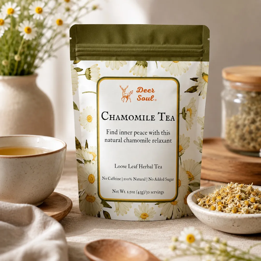 Chamomile — Whole Flower Loose Leaf Herbal Tea (1.5oz)