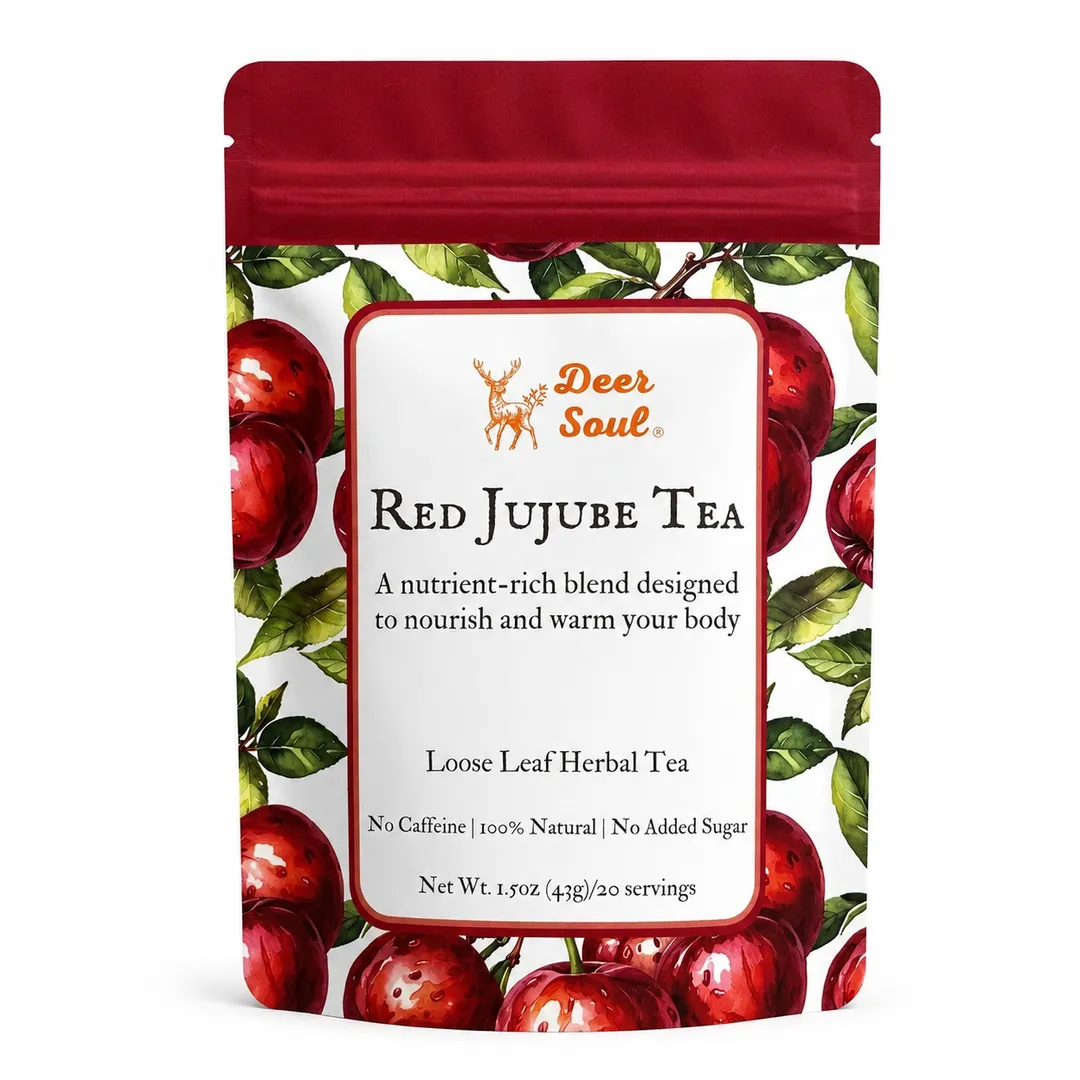 Red Jujube — Red Date, Longan & Goji Herbal Tea (1.5oz)