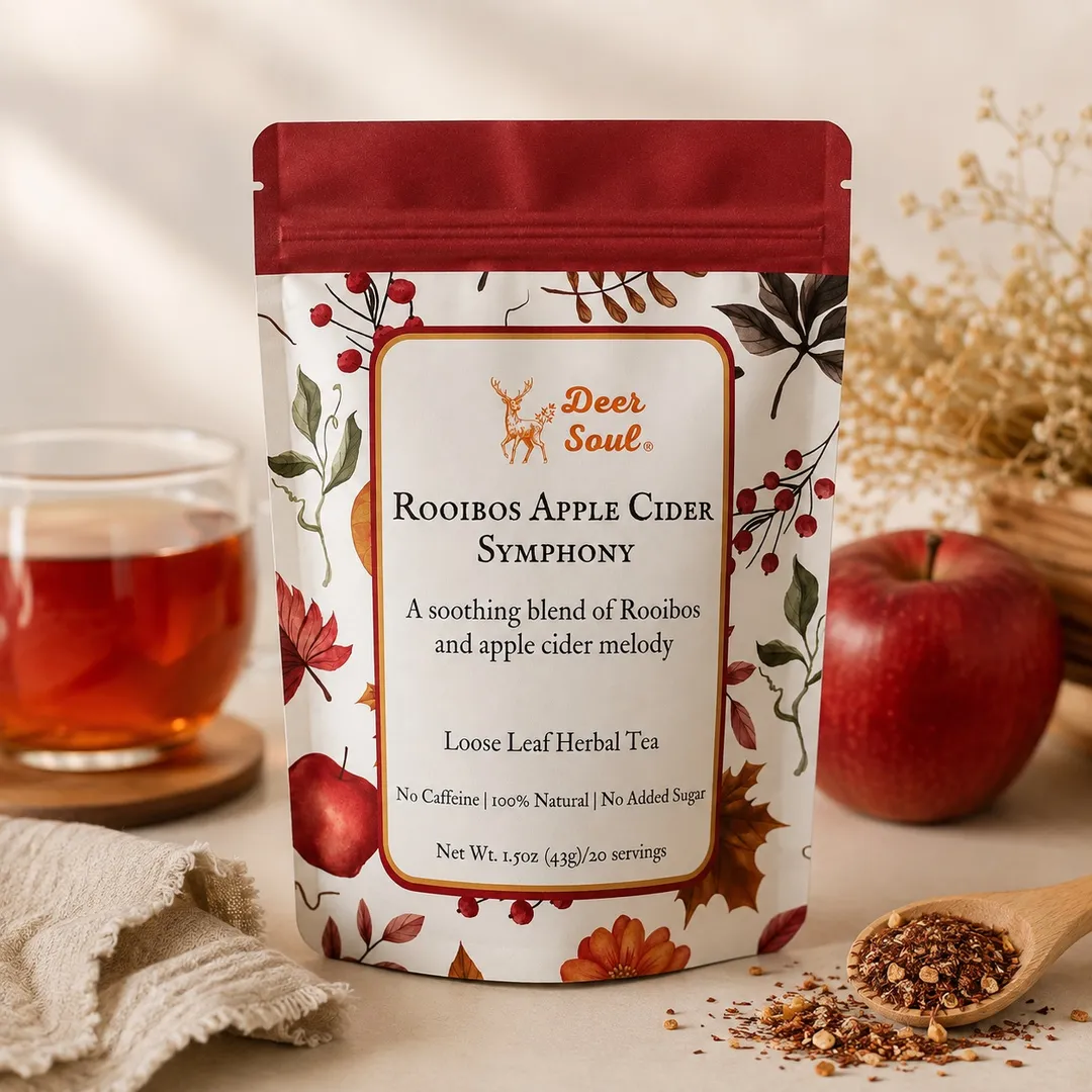 Rooibos Apple Cider — Mulled Apple & Cinnamon Rooibos Tea (1.5oz)