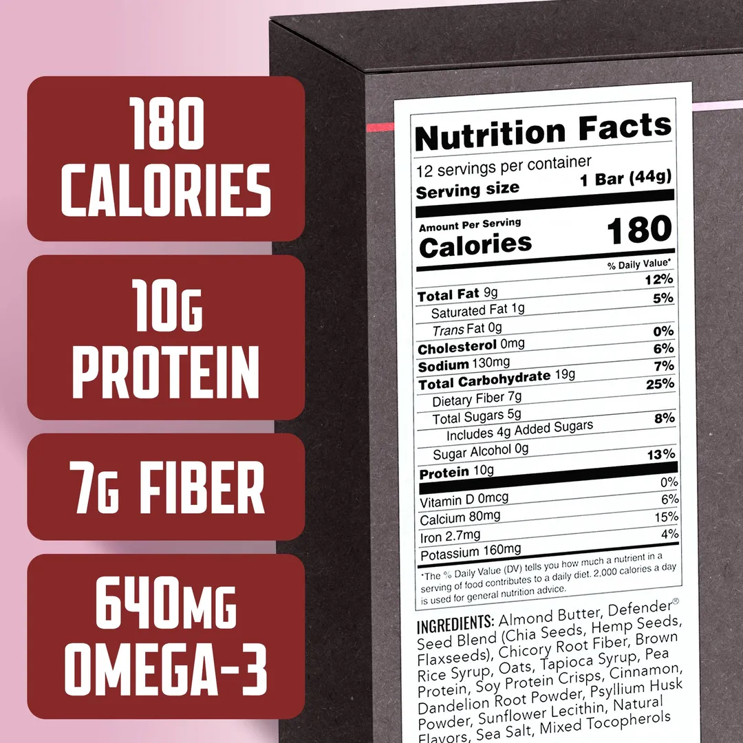 NEW: Free Wooden Display, Defender Bar, 3 Flavors (216 Bar)