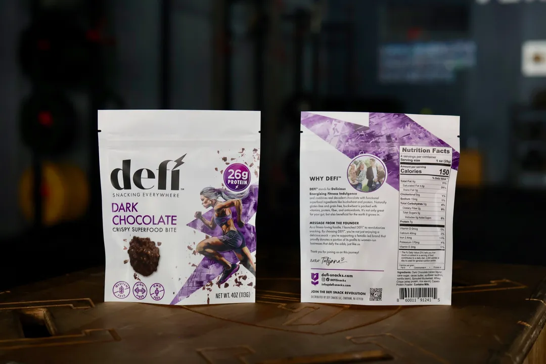 Dark Chocolate Flavor - DEFI Chocolate Crispy Superfood Bite