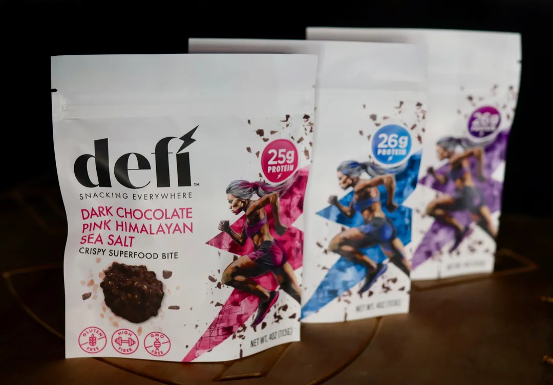 DEFI Dark Chocolate Pink Himalayan Salt Crispy Superfood Bite