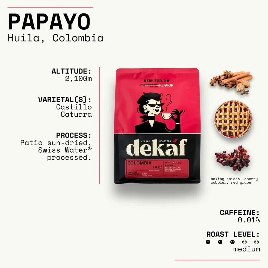 Colombia Papayo (Whole Bean - 1 lb)