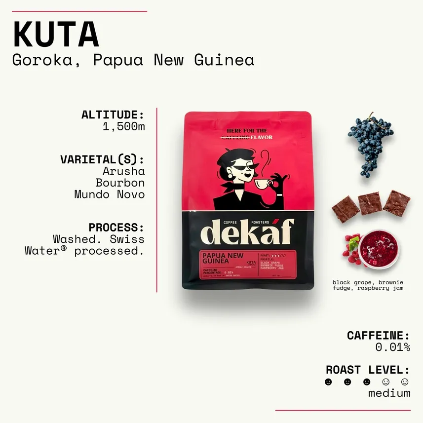 Papua New Guinea Kuta (Whole Bean - 1 lb)