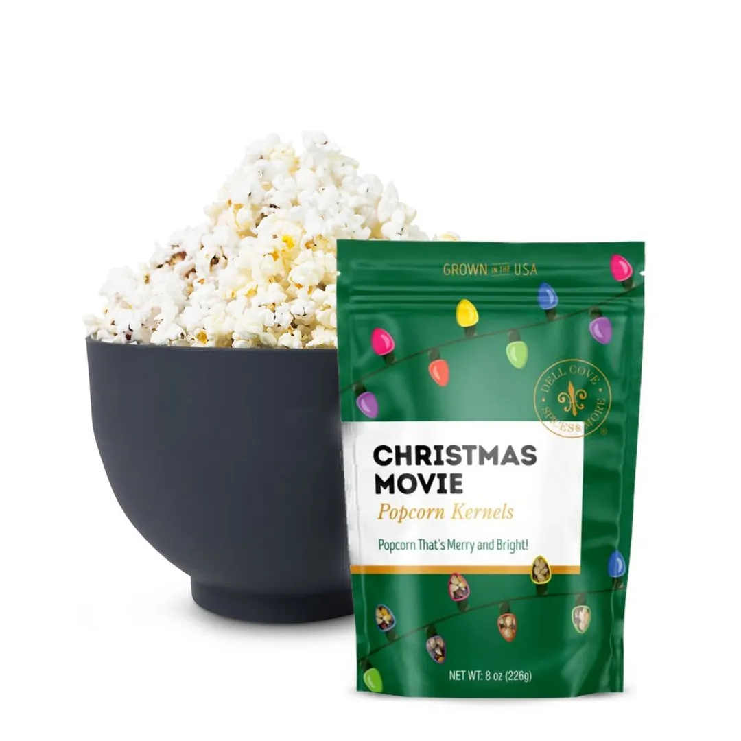 Christmas Movie Popcorn Kernels – Multicolor Holiday Popcorn