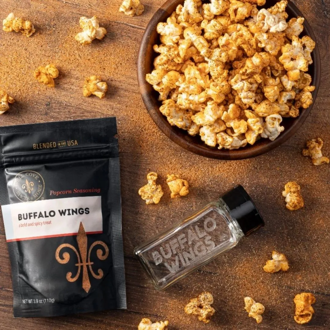 Buffalo Wings Popcorn Seasoning - Spicy Popcorn Flavor