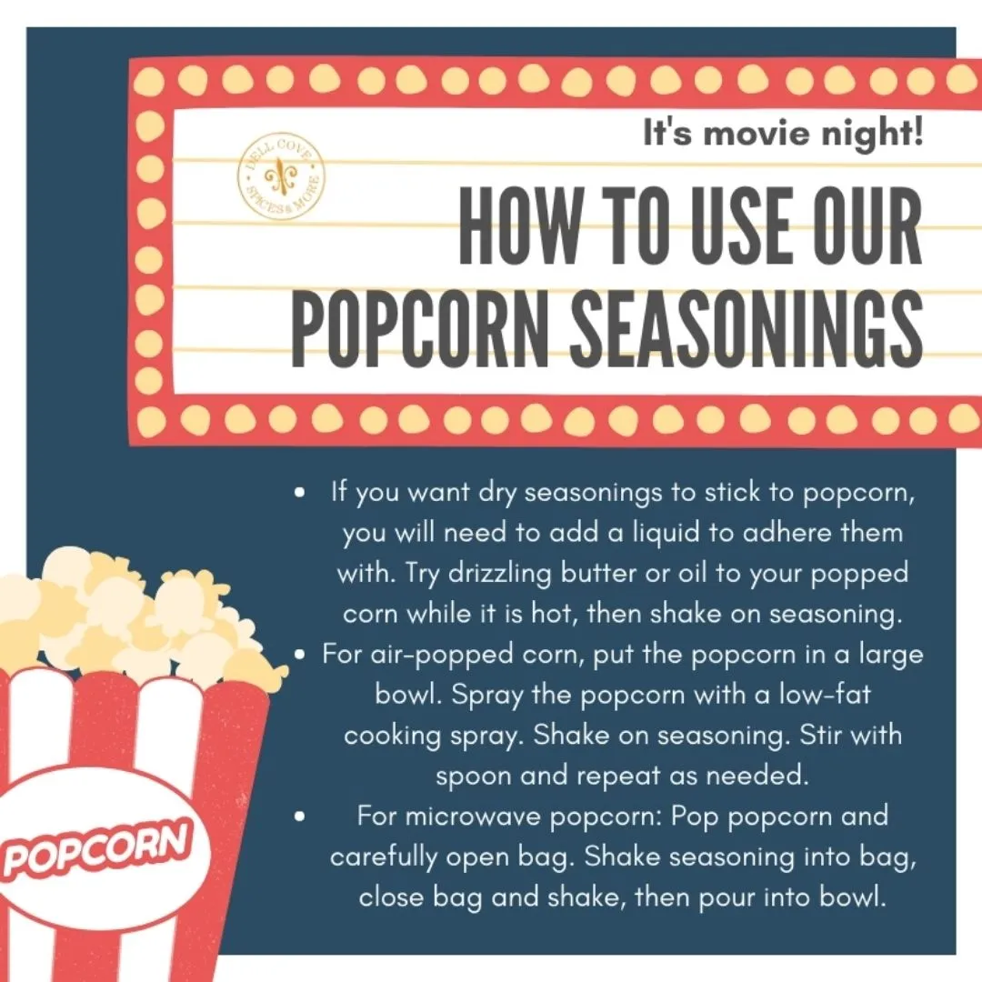 Buffalo Wings Popcorn Seasoning - Spicy Popcorn Flavor