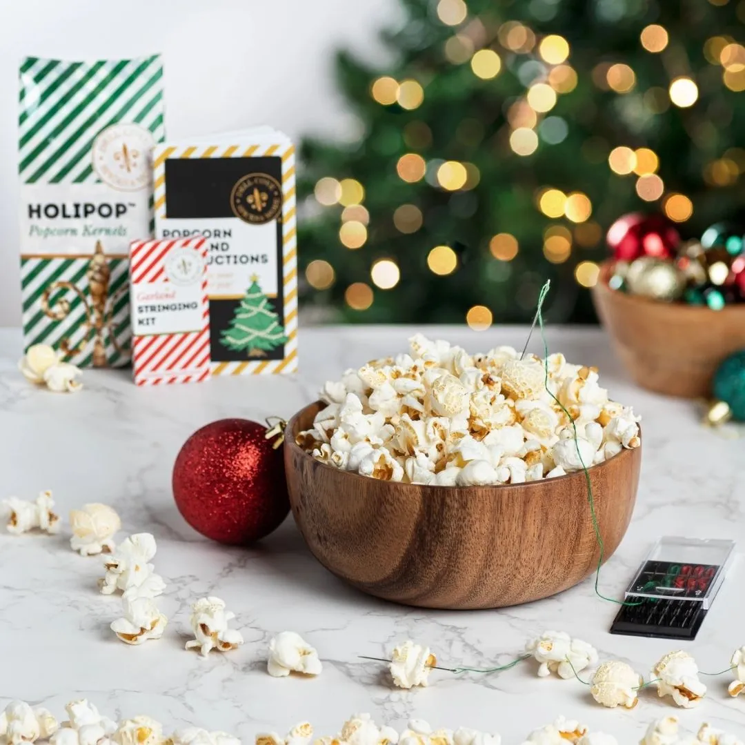 Holipop Popcorn Garland Kit - Diy Christmas Ornament Craft