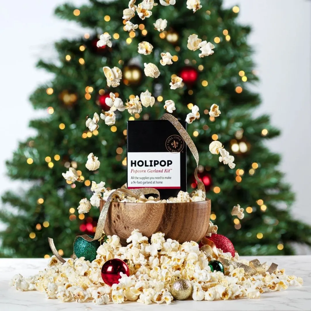 Holipop Popcorn Garland Kit - Diy Christmas Ornament Craft