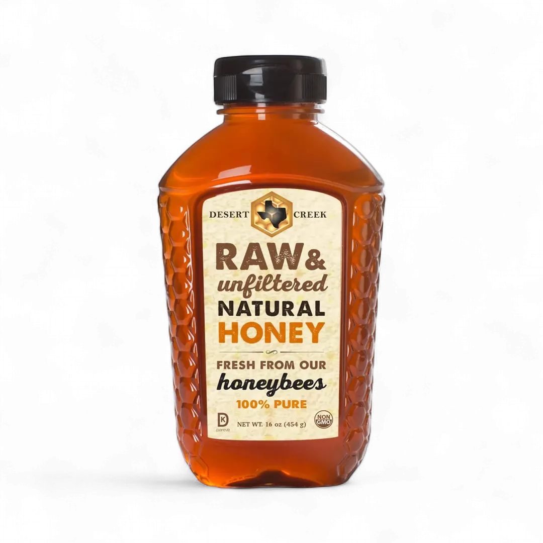 Raw, Unfiltered Natural Honey by Desert Creek