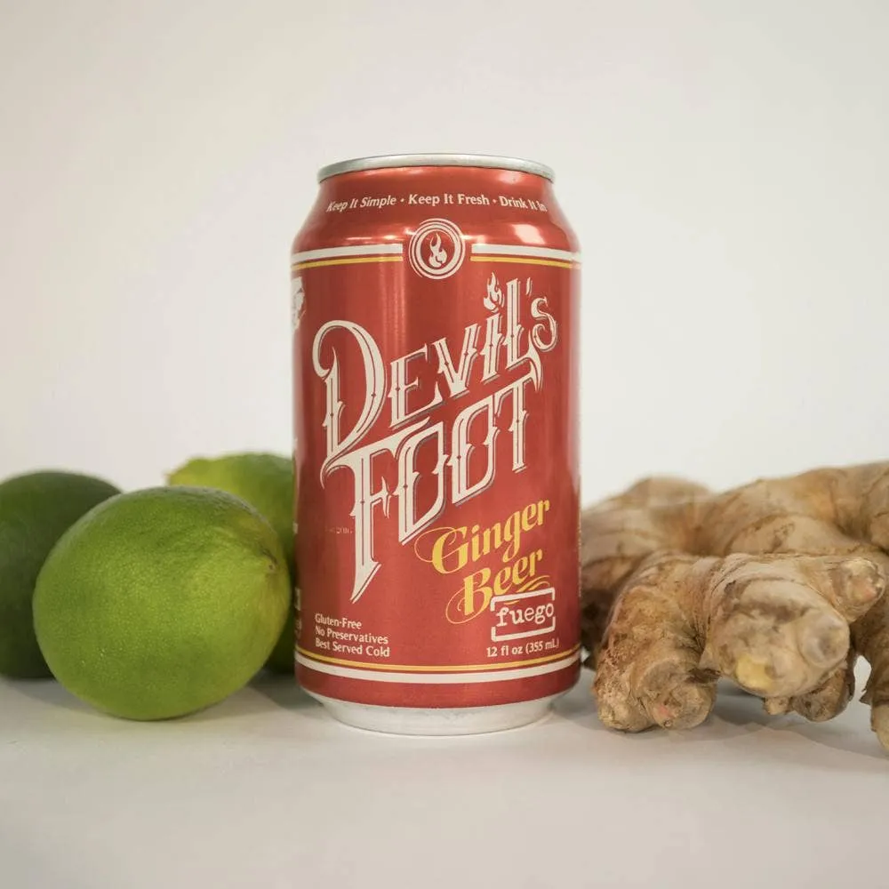 Devil's Foot Beverage - Fuego Ginger Beer (Case of 24)